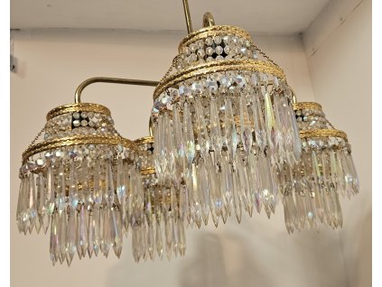 5 Lustr s ověsy pětiramenný