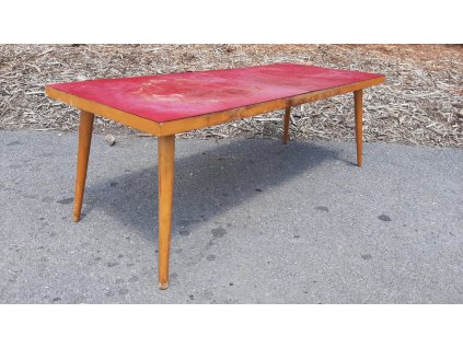 Konferenční Stůl Stolek Brusel 70.-80. léta RETRO