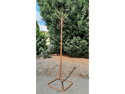 Industriální kovový věšák do předsíně čekárny vintage retro