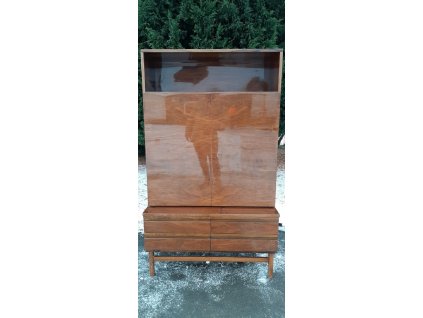 Komoda, obývací stěna, sekretář, regál, Brusel, vintage