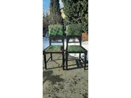 Starožitná jídelní židle 30. léta Gerstl retro vintage