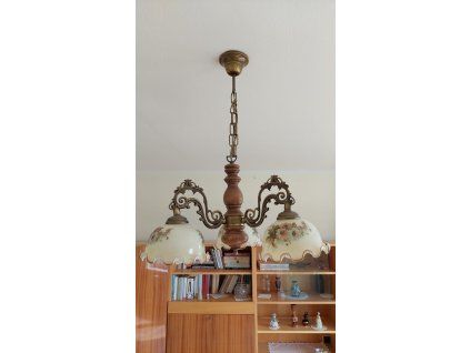 Rustikální Trojramenný Lustr