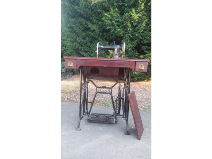 Starožitný Šicí Stroj BOBBIN EXPRESS Litinová noha