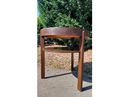 Kulatý Konferenční Stůl Stolek ART DECO Vintage