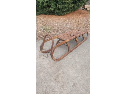 Staré Dřevěné saně