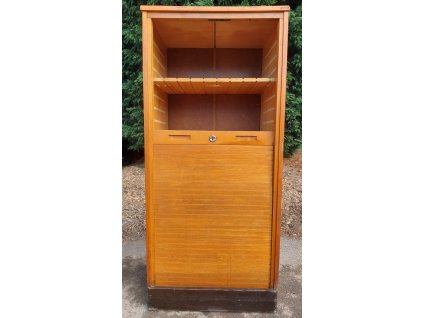 Komoda, kartotéka, roletková skříň, vintage, retro