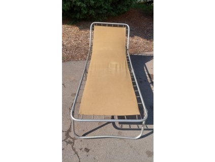 Lehátko campingové, plážové, retro, vintage, socialismus