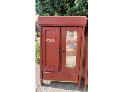 Skříň, prádelník, komoda, pro panenky, retro