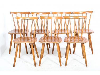 (19)7x Židle kuchyňská, retro, vintage,socialismus