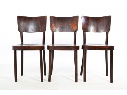 40 3x Židle TON, Thonet, retro, socialismus