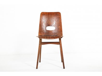 (52) Židle kuchyňská, jídelní, retro, vintage