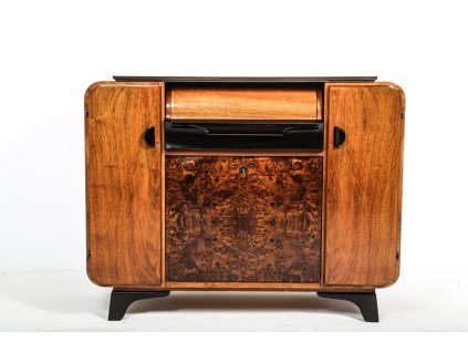 14 Komoda, gramoskříňka HALABALA, ArtDeco, retro