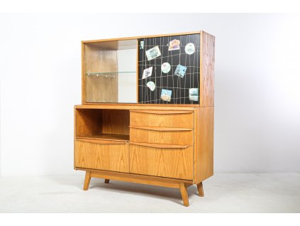 16 Komoda, bar, knihovna, retro, skříň, 60. léta