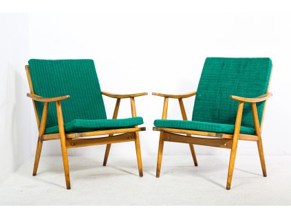 (248) 2x Křeslo, křesílko, retro, socialismus