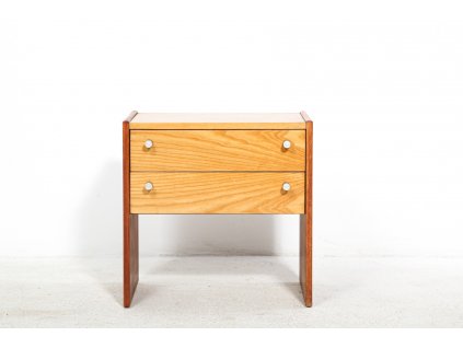 (98) Komoda, noční stolek, skříňka, retro 70. léta