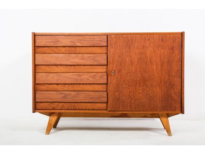 173 Komoda, prádelník, skříňka U-458- Jiroutek, Brusel