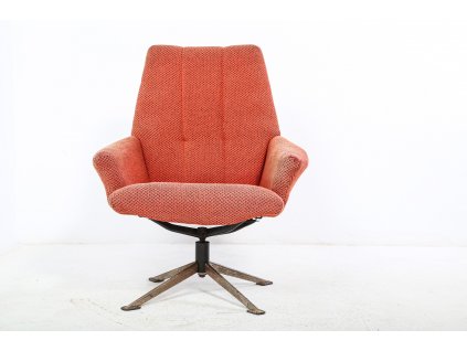 (175) Křeslo otočné, konferenční, retro, 70. léta