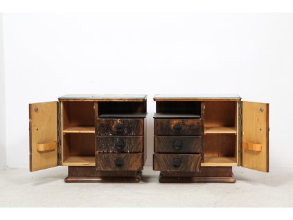 524 Stolek noční, komoda, skříňka, retro