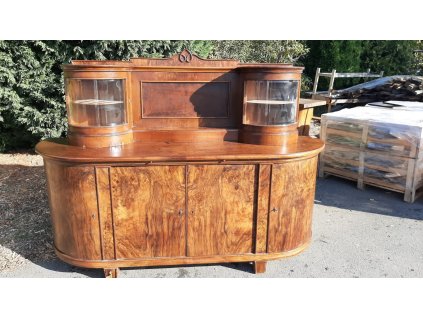 Komoda Příborník Vitrína Skleník Bar 50.-60. léta ART DECO Š*