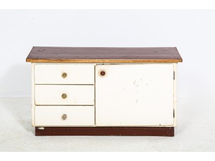 Komoda, botník, skříňka na boty, retro, 50. léta