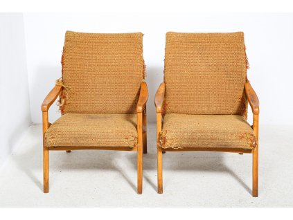 2x Křeslo, křesílko k restaurování, retro