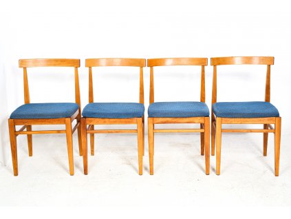 4x Židle jídelní, kuchyňské, retro, 70. léta