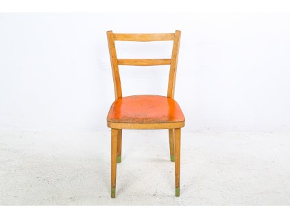 421 Židle TON, jídelní, kuchyňská, retro, vintage