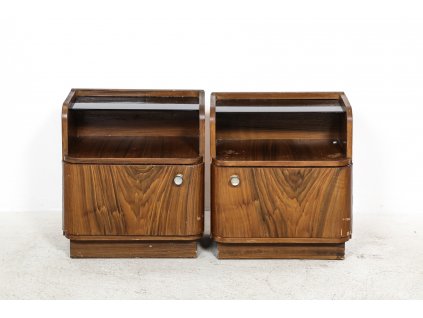 2x Stolek noční, retro, vintage, socialismus