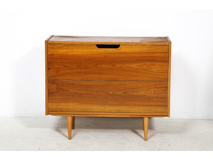 Komoda, peřiňák, skříňka, retro, socialismus