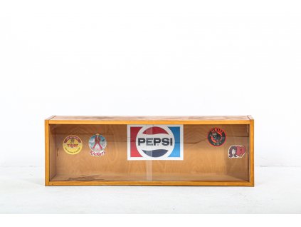 191 Komoda UP závody, police, knihovna, retro