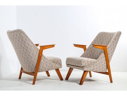 2x Křeslo čalouněné, retro, socialismus, TOP stav