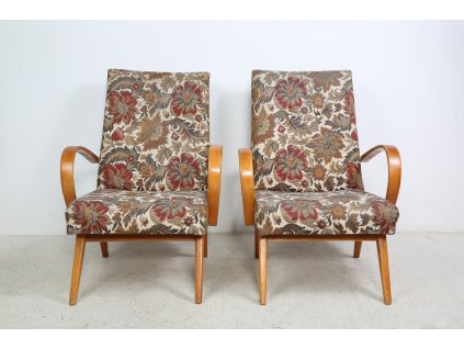 2x Křeslo TON, křesílka, retro, socialismus