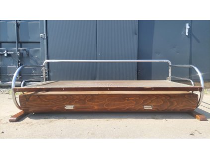 Trubkový gauč KOVONA, retro, funkcionalismus