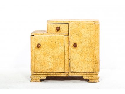 Noční stolek, komoda, 50. léta, socialismus