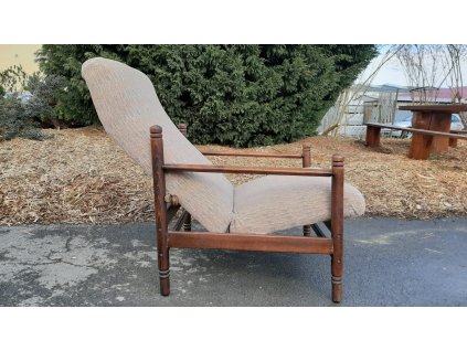 Polohovací Křeslo Křesílko Ušák 70.-80. léta RETRO