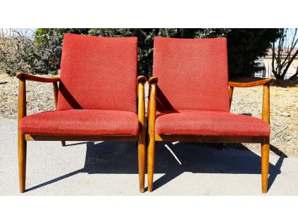 2x Křeslo, křesílko, retro, 70.-80. léta