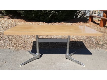 Konferenční Chromový Stůl Stolek Socialismus RETRO