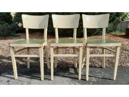 Starožitná jídelní kuchyňská židle