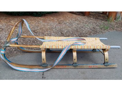 Staré Dřevěné Sáně