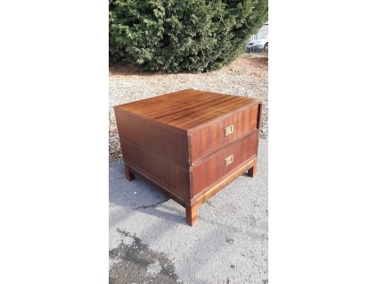 Starožitná komoda, konferenční stůl, 70.-80. léta, retro