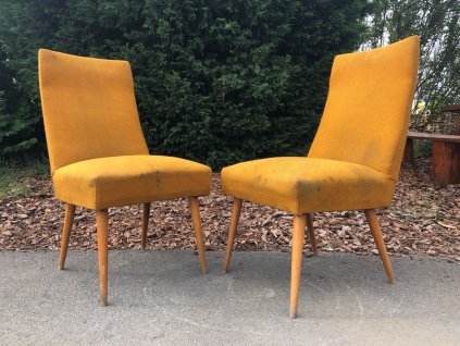 2x křeslo, židle, 70.-80. léta