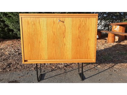 Komoda bar skříňka vyklápěcí 70.-80. léta retro