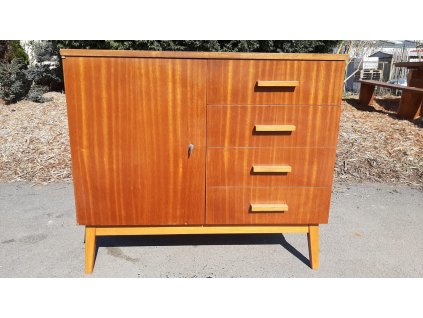 Komoda Prádelník Šuplíky Skříňka RETRO 70.-80. léta