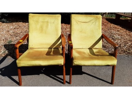 2x Křeslo, křesílko, socialismus, retro, 70.-80. léta