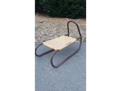 Dětské sáně sáňky kovové