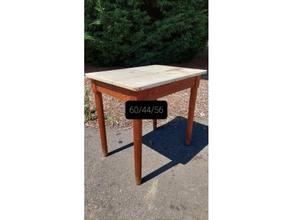 Dětský jídelní stůl masiv r. 1930 retro vintage