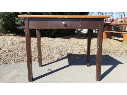 Jídelní kuchyňský stůl masiv Fládr 50.-60. léta retro