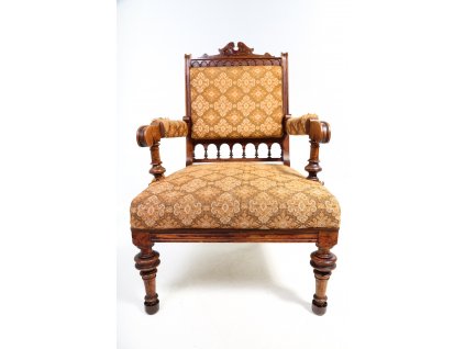 Křeslo zámecké, retro, vintage