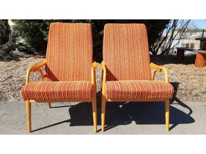 2x Křeslo, křesílko TON, Thonet, socialismus