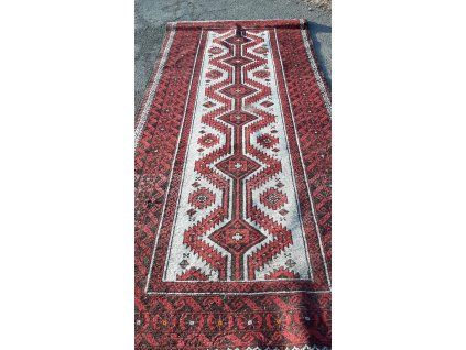 98 Starožitný Ručně tkaný Koberec